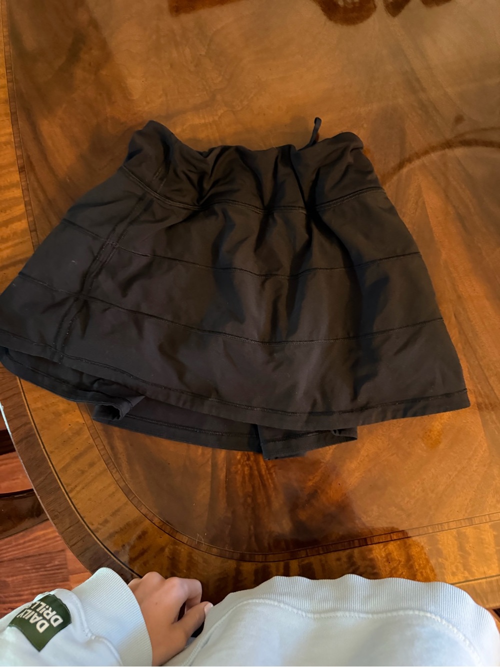 lululemon athletica Black Mini Skirt